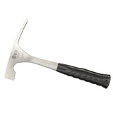 Bon Tool Brick Hammer Solid Steel 20oz - One-Piece Forged Carbon Steel Construction With Contoured Non-Slip Vinyl Grip by Bon Tool