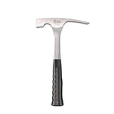 Bon Tool Brick Hammer Solid Steel 20oz - One-Piece Forged Carbon Steel Construction With Contoured Non-Slip Vinyl Grip by Bon Tool