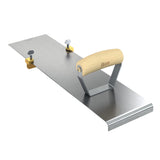 Bon Tool Adjustable Edger/Groover - Wood Wave Handle by Bon Tool