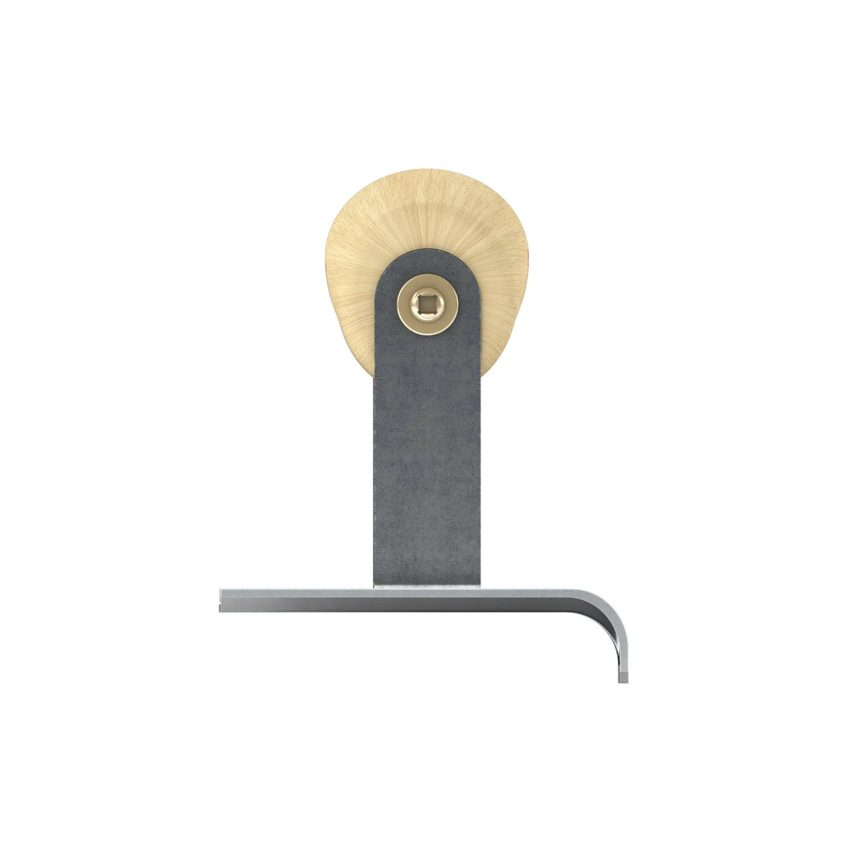 Bon Tool Curved End Concrete Edger - Wood Wave Handle by Bon Tool