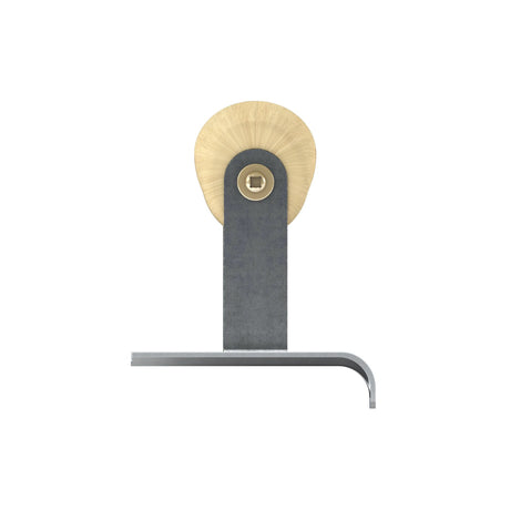 Bon Tool Curved End Concrete Edger - Wood Wave Handle by Bon Tool