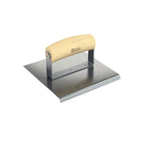 Bon Tool Stainless Steel Pavement Edger - 6" x 6" - Wood Wave Handle by Bon Tool