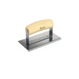 Bon Tool Stainless Steel Pavement Edger - 6" x 3" - Wood Wave Handle by Bon Tool
