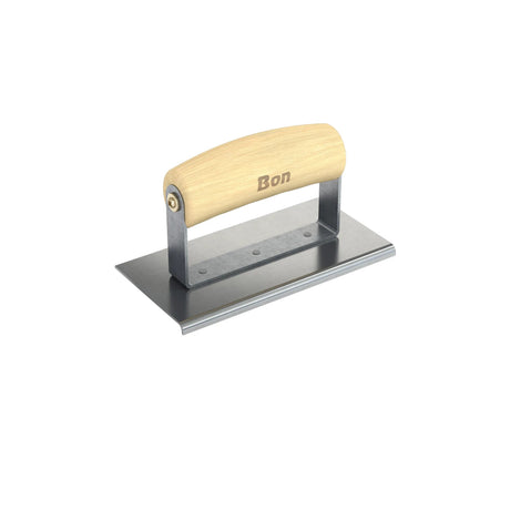 Bon Tool Stainless Steel Pavement Edger - 6" x 3" - Wood Wave Handle by Bon Tool