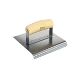 Bon Tool Stainless Steel Pavement Edger - 6" x 6" - Wood Wave Handle by Bon Tool