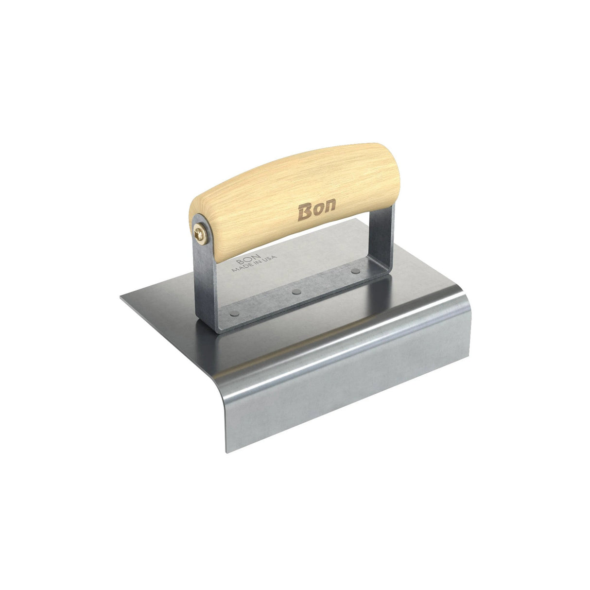 Bon Tool Stainless Steel Pavement Edger - 6" x 4" - Wood Wave Handle by Bon Tool