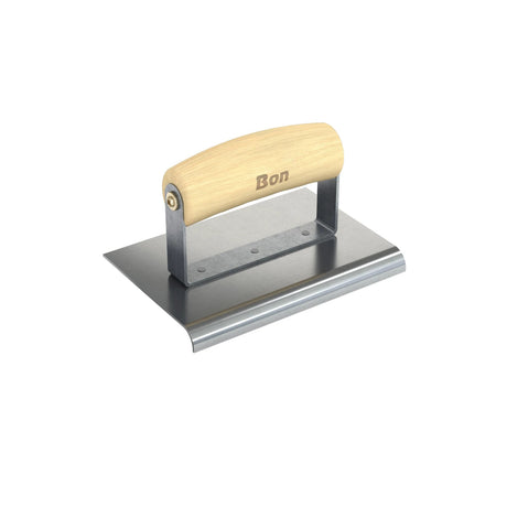 Bon Tool Stainless Steel Pavement Edger - 6" x 4" - Wood Wave Handle by Bon Tool