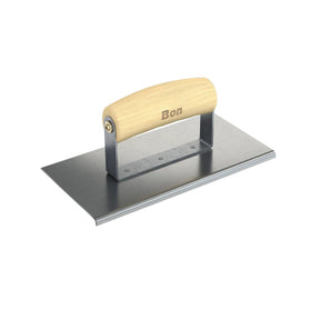 Bon Tool Concrete Highway Edger - Wood Wave Handle by Bon Tool