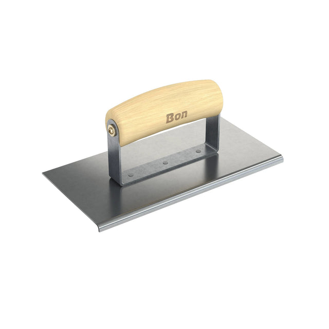 Bon Tool Concrete Highway Edger - Wood Wave Handle by Bon Tool