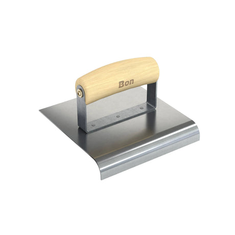 Bon Tool Stainless Steel Pavement Edger - 6" x 6" - Wood Wave Handle by Bon Tool