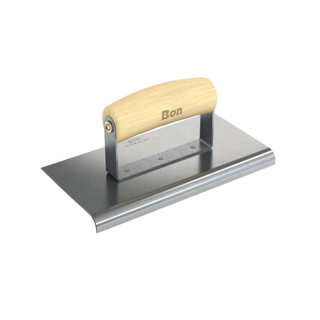 Bon Tool Concrete Highway Edger - Wood Wave Handle by Bon Tool