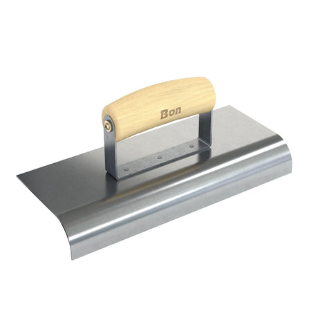 Bon Tool Concrete Highway Edger - Wood Wave Handle by Bon Tool