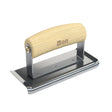 Bon Tool Curved End Concrete Edger - Wood Wave Handle by Bon Tool