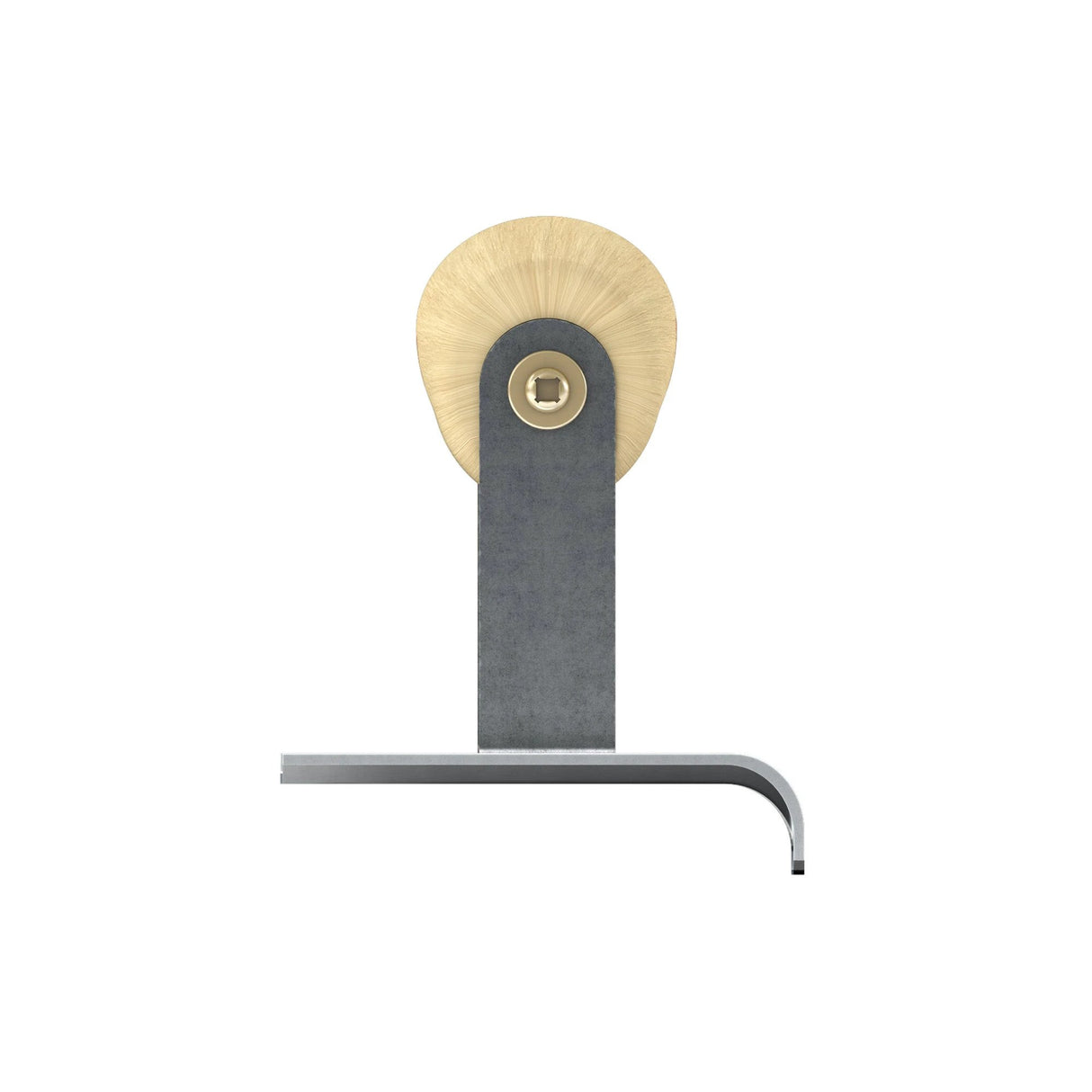 Bon Tool Curved End Concrete Edger - Wood Wave Handle by Bon Tool
