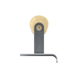 Bon Tool Curved End Concrete Edger - Wood Wave Handle by Bon Tool