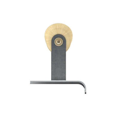 Bon Tool Curved End Concrete Edger - Wood Wave Handle by Bon Tool