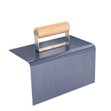 Bon Tool Blue Steel Outside Curb Tool - Wood Handle by Bon Tool