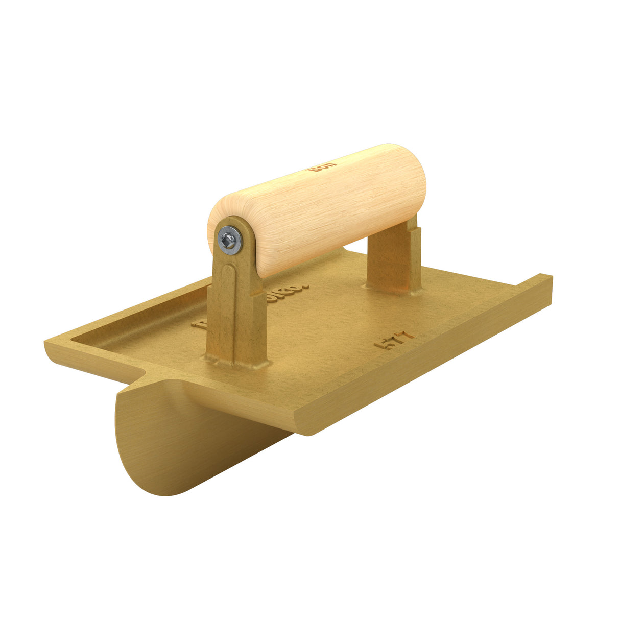 Bon Tool Oversize Bronze Hand Concrete Groover - Wood (12-577) by Bon Tool