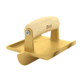Bon Tool Bronze Hand Concrete Groover - Wood Wave Handle by Bon Tool