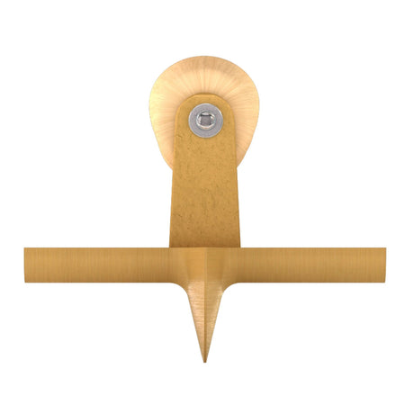 Bon Tool Bronze Hand Concrete Groover - Wood Wave Handle by Bon Tool