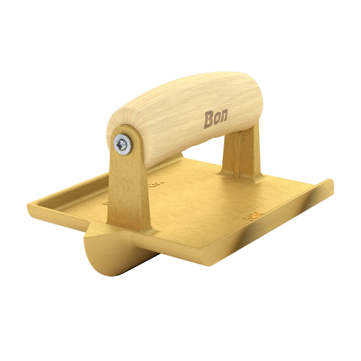 Bon Tool Bronze Hand Concrete Groover - Wood Wave Handle by Bon Tool