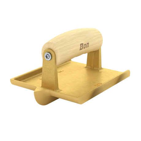 Bon Tool Bronze Hand Concrete Groover - Wood Wave Handle by Bon Tool