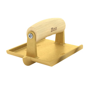 Bon Tool Bronze Hand Concrete Groover - Wood Wave Handle by Bon Tool