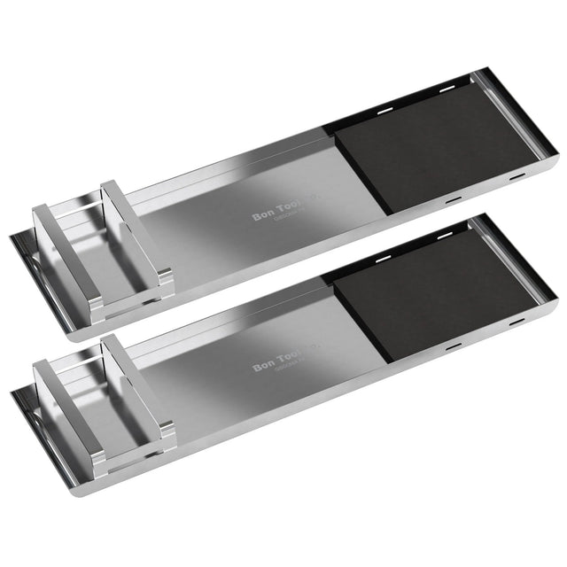 Bon Tool Stainless Steel Knee Boards with Pads (12-605) by Bon Tool