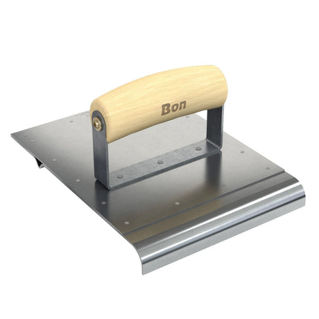 Bon Tool Combination Edger/Groover - Wood Wave Handle by Bon Tool