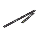 Stabila Dark Shadow 196-2 Spirit Level Set 122 cm (4ft)+ 61 cm by Stabila