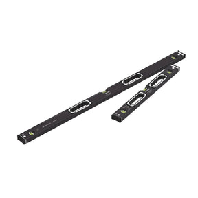 Stabila Dark Shadow 196-2 Spirit Level Set 122 cm (4ft)+ 61 cm by Stabila