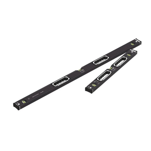 Stabila Dark Shadow 196-2 Spirit Level Set 122 cm (4ft)+ 61 cm by Stabila