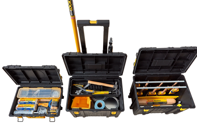 Purdy Painter's Storage Box – 3-Piece Rolling System
