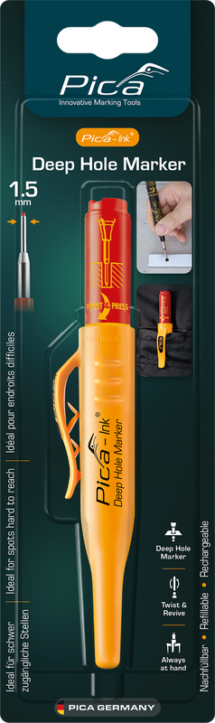 Pica Ink Deep Hole Marker – Red
