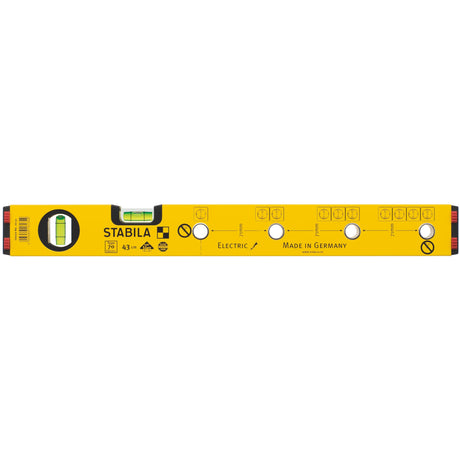 Stabila Type 70 electric spirit level – Product picture (front view) 01