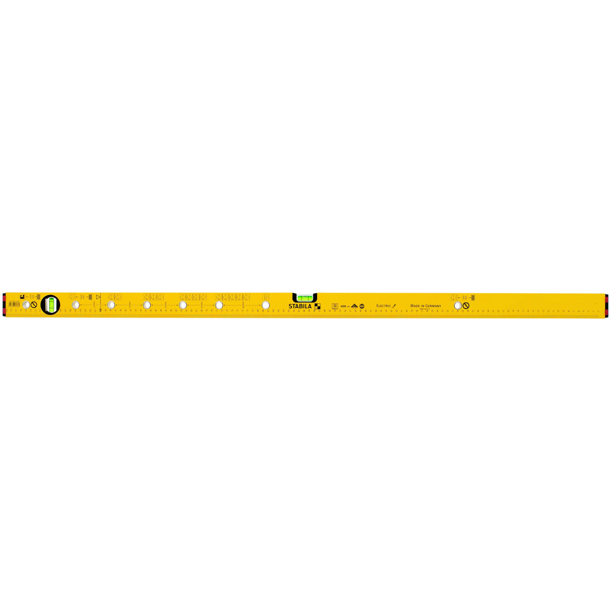 Stabila Type 70 electric spirit level – Product picture (front view) 01