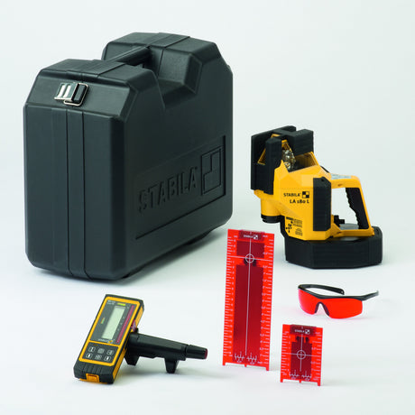 Stabila LA 180 L multi-line laser, 6-piece set – Product 02
