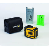 Stabila LAX 300 G cross line plus plumb point laser, 4-piece set – Product 01