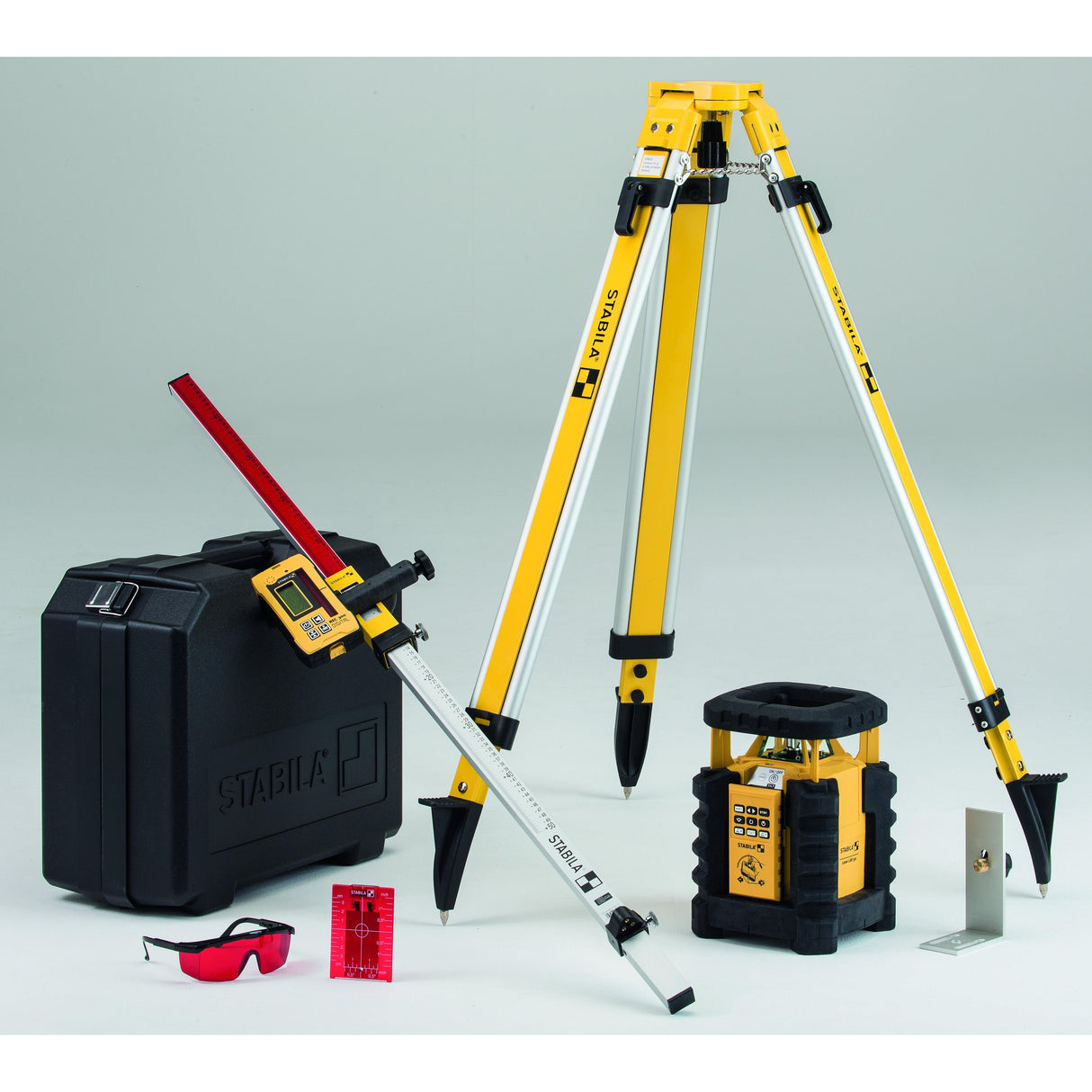 Stabila LAR 350 rotation laser, 9-piece set – Product 01
