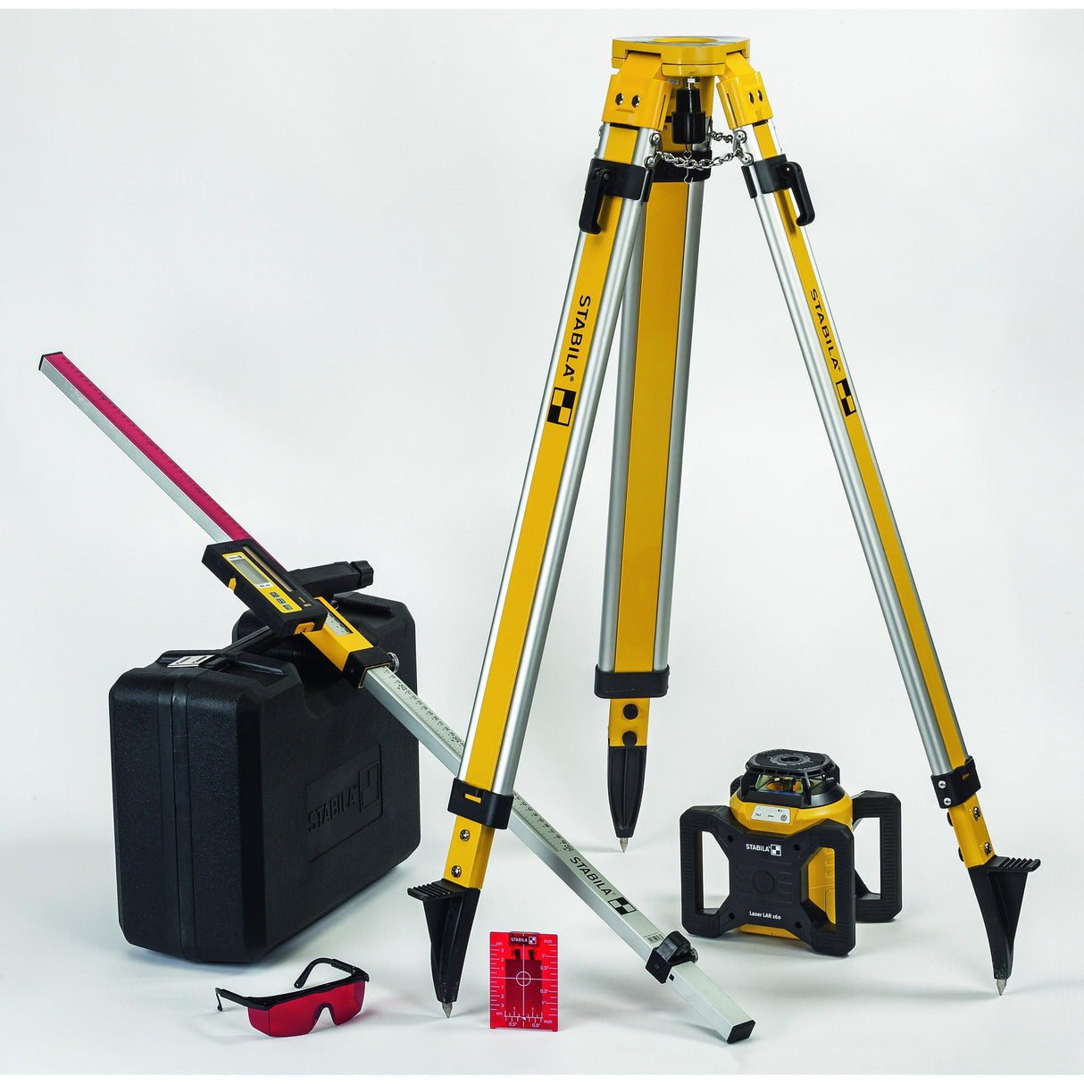 Stabila LAR 160 rotation laser, 7-piece set – Product 02