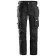 Snickers 6241 AllroundWork, Stretch Trousers Holster Pockets - Black/Black by Snickers