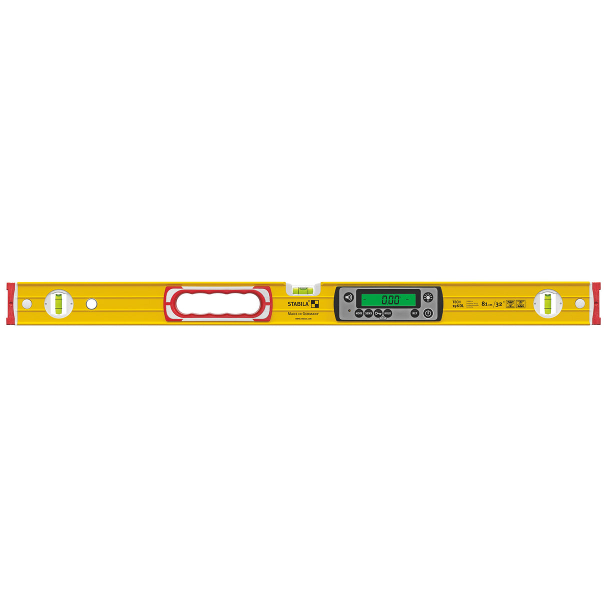 Stabila Digital Spirit Level 196 DL – Product picture (front view) 01