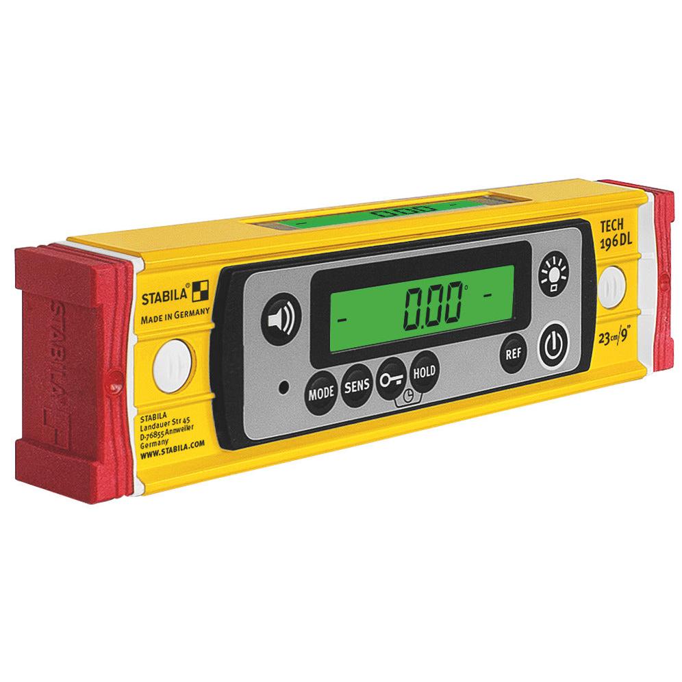 Stabila Digital Spirit Level 196 DL – Product picture (perspective view) 01
