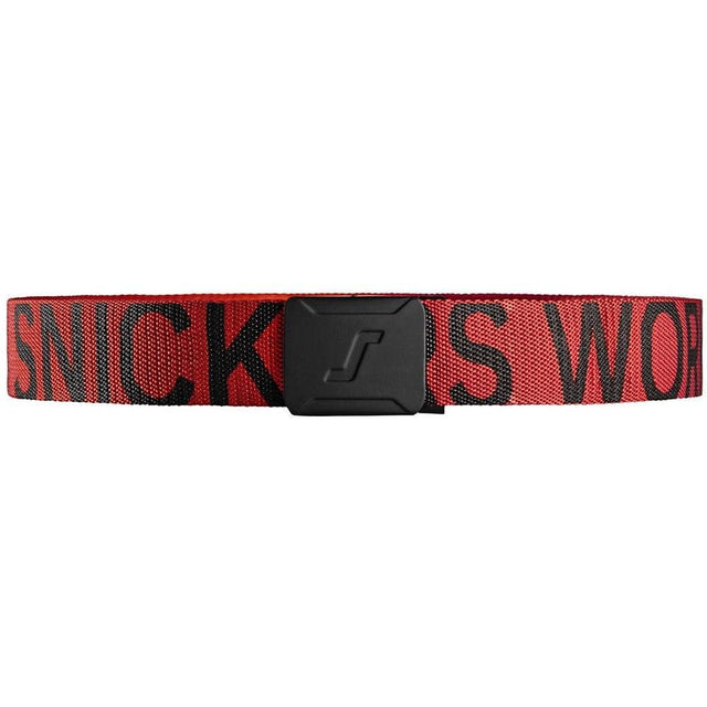 Snickers 9004 Logo Belt - Chili red\Black by Snickers