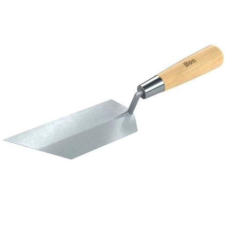 Bon Tool 45° Angle Margin Trowel - Wood Handle by Bon Tool