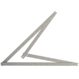Bon Tool Folding 48" Aluminium Tri-Square (21-360) by Bon Tool