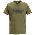 Snickers 2590 Logo T-Shirt - Khaki Green by Snickers