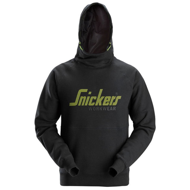 Snickers 2845 Logo Hoodie - Black by Snickers