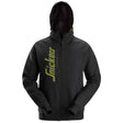 Snickers 2846 Logo Full-Zip Hoodie - Black by Snickers