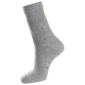 Snickers 9214 Cotton Socks, 3-Pack - Grey Melange by Snickers